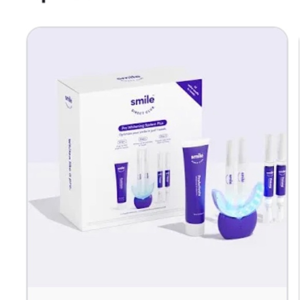 Smile direct teeth whitening system